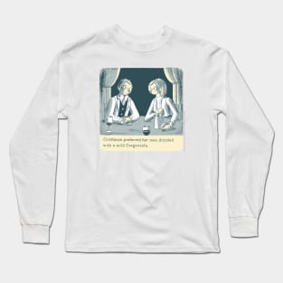 Gorgonzola Cheese Long Sleeve T-Shirt